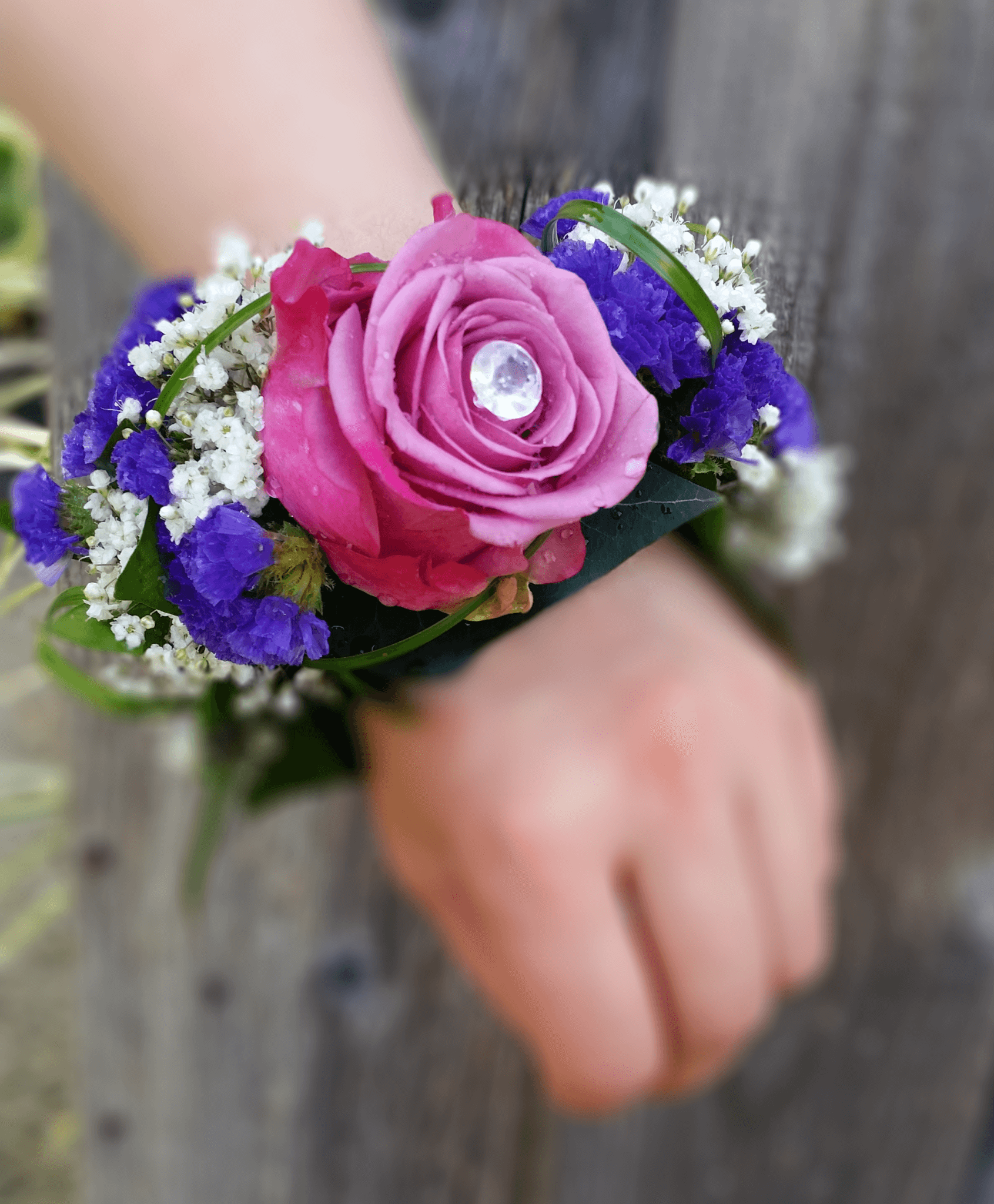 Rosen-Armband für Hochzeit